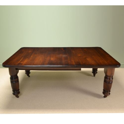 
Bargain!!!! Victorian Walnut Antique Extending Dining Table
