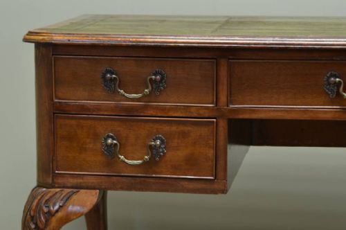 fig 1. Edwardian Walnut Antique Writing Desk