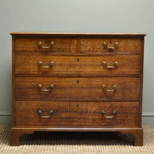 
Quality Country Oak George III Antique Chest of Drawers
