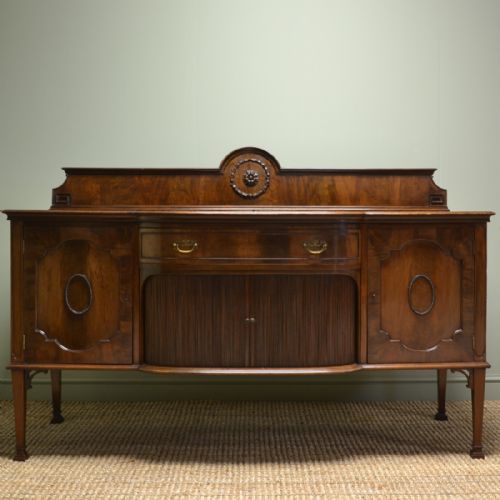 Large Edwardian Mahogany Antique Sideboard by Allen & Appleyard
