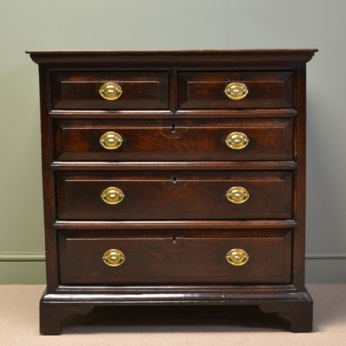 17th Century Period Oak Antique Chest of Drawers