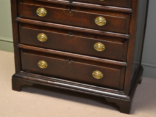 fig 1. 17th Century Period Oak Antique Chest Of Drawers