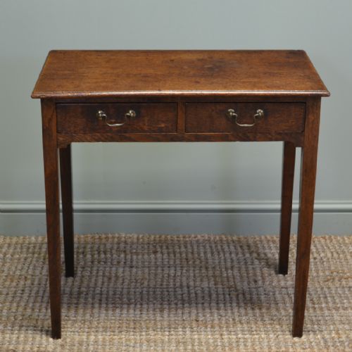 
Georgian Country Oak Antique Side Table
