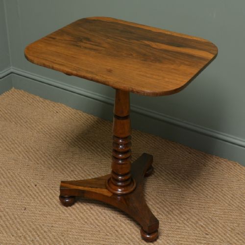 Fine Regency Rosewood Antique Occasional / Lamp Table