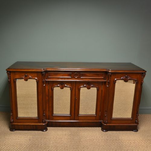 Spectacular Victorian Mahogany Antique Sideboard