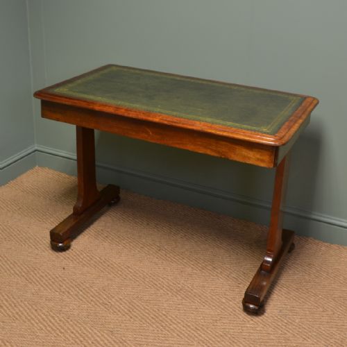 Beautiful Victorian Mahogany Antique Writing Table