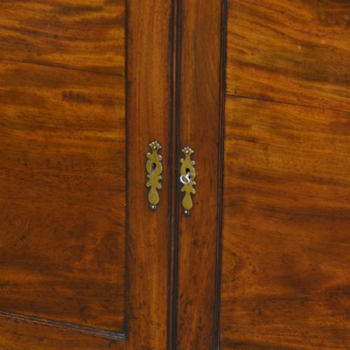 fig 1. Regency Mahogany Antique Low Press Cupboard