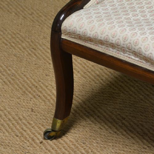 fig 1. Beautiful Victorian Rosewood Antique Side Chair by J. Kendall & Co.