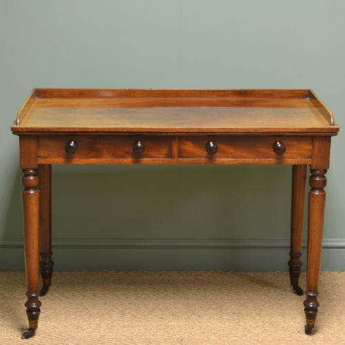 
Quality Victorian Mahogany Antique Side / Writing Table
