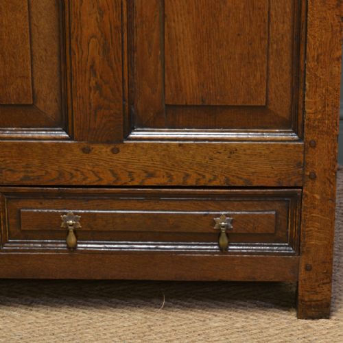 fig 1. Country Period Oak Antique Mule Chest
