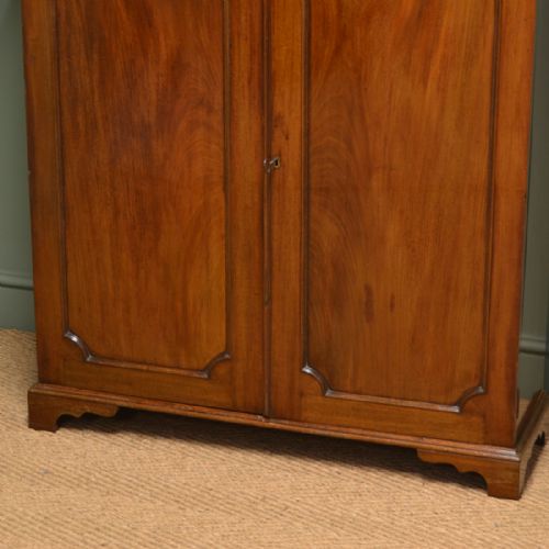 fig 1. Stunning Georgian Mahogany Antique Cabinet