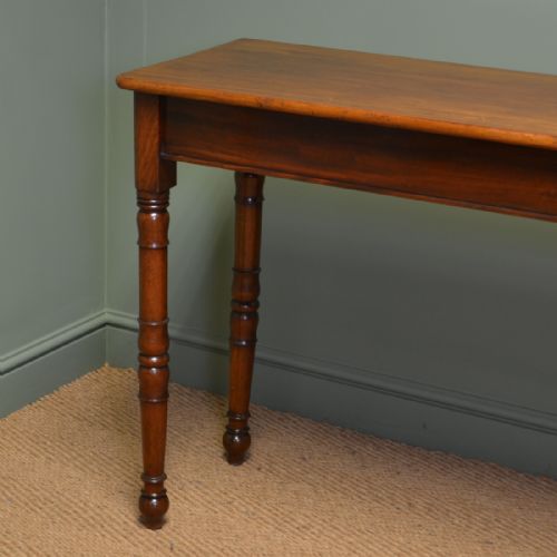 fig 1. Unusual Early Victorian Antique Console Table