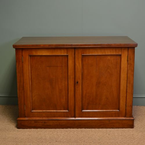 Antique Victorian Mahogany Cupboard