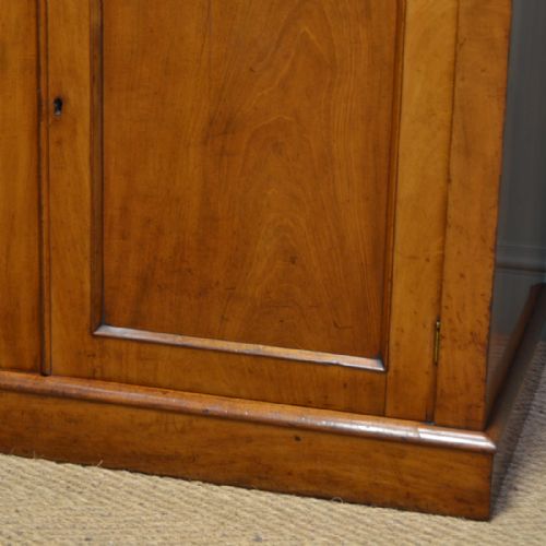 fig 1. Antique Victorian Mahogany Cupboard