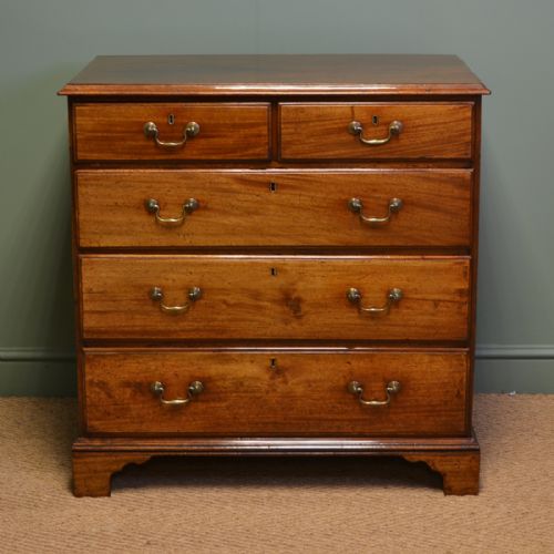 Stunning George III Mahogany Antique Chest of Drawers