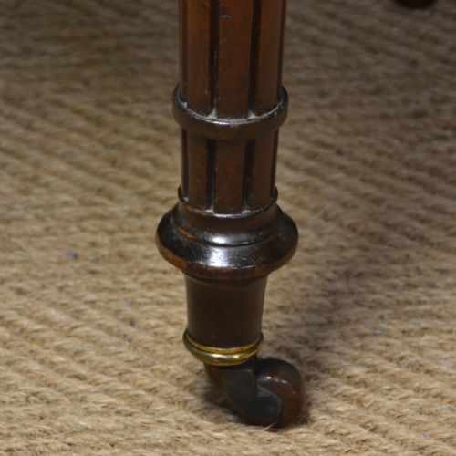 fig 2. Quality Victorian Mahogany Antique Writing Table