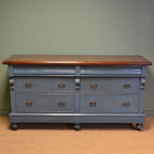 Victorian Painted Antique Dresser Base