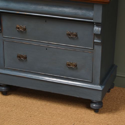 fig 1. Victorian Painted Antique Dresser Base