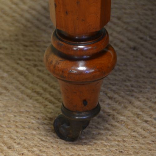 fig 2. Spectacular Victorian Plum Pudding Extending Antique Dining Table