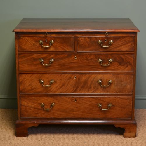Quality Country George III Gillows Antique Chest of Drawers