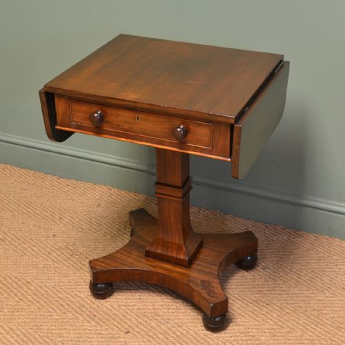
Small Victorian Antique Mahogany Side / Sofa Table
