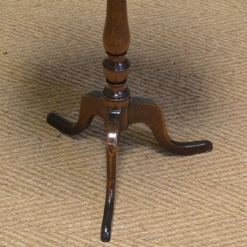 fig 1. Beautifully Figured Regency Oak Antique Occasional Table