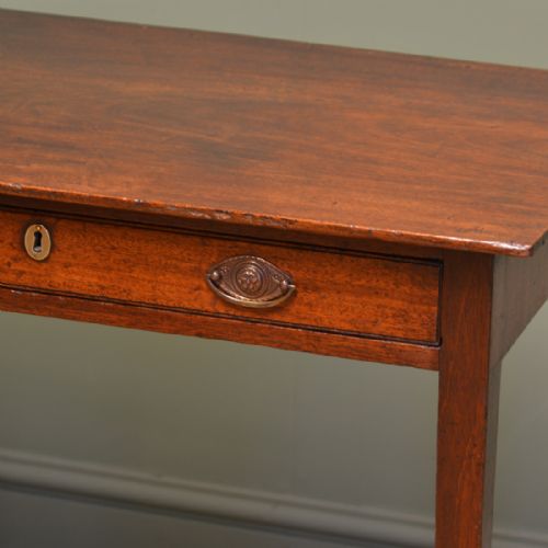 fig 1. Beautiful Country Regency Mahogany Antique Side Table