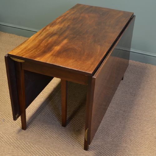 fig 1. Large Georgian Country House Extending Mahogany Antique Dining Table