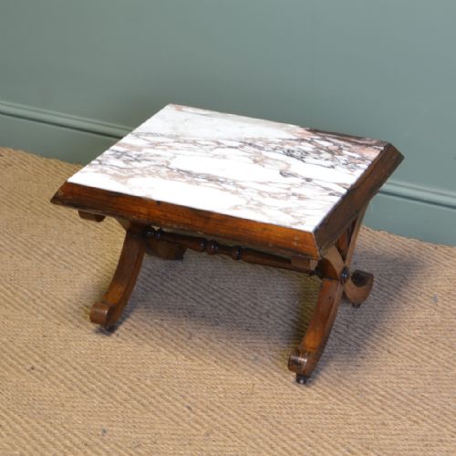 Victorian Rosewood Antique Coffee Table