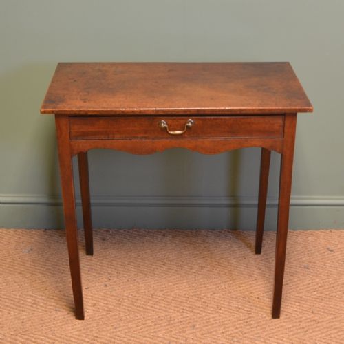 
Country House Regency Mahogany Antique Side Table
