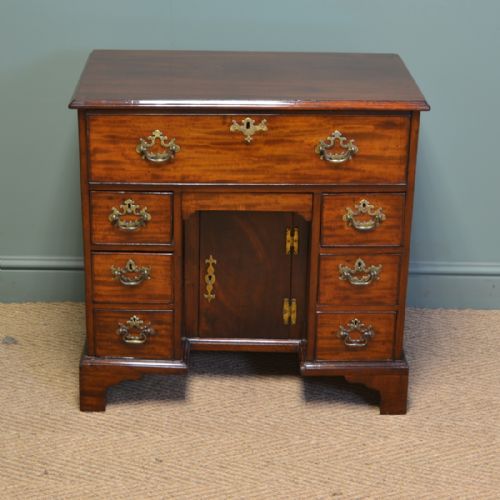 Quality George III Mahogany Antique Writing Desk