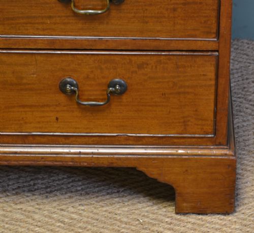 fig 1. Georgian Mahogany Small Antique Chest Of Drawers by Edwards & Roberts