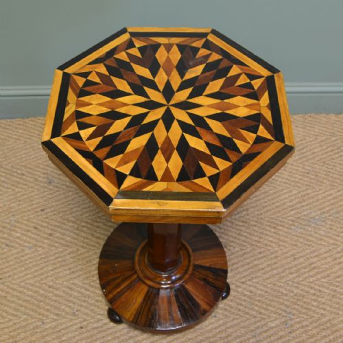fig 1. Unusual Victorian Antique Specimen Occasional Table