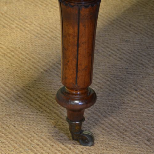 fig 2. Quality Country House Extending Cuban Mahogany Regency Antique Dining Table