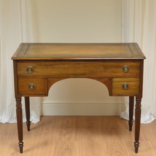 fig 1. Fine Quality Victorian Mahogany Antique Writing Table