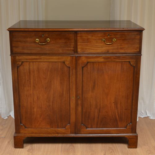 Quality Mahogany Antique George III Press Cupboard