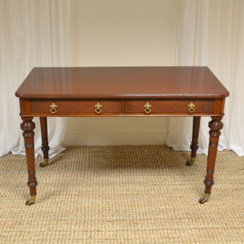 Quality Heal & Son Victorian Mahogany Side / Writing Table