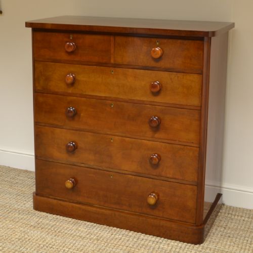 Quality Victorian Mahogany Antique Chest of Drawers