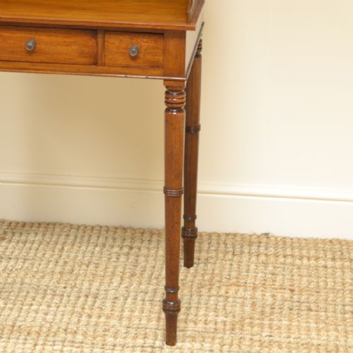 fig 1. Victorian Mahogany Antique Writing Table
