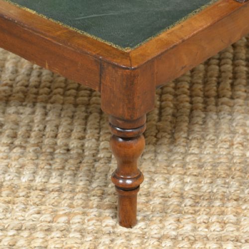 fig 1. Victorian Mahogany Antique Library Steps