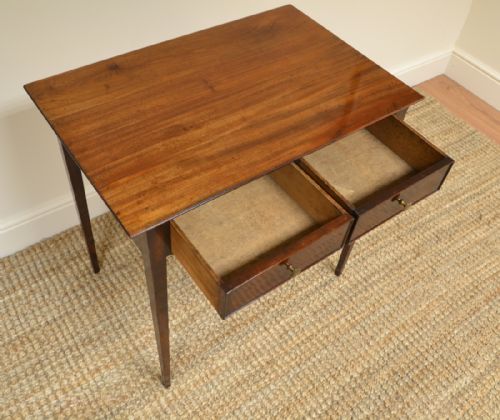fig 1. Regency Mahogany Antique Side Table