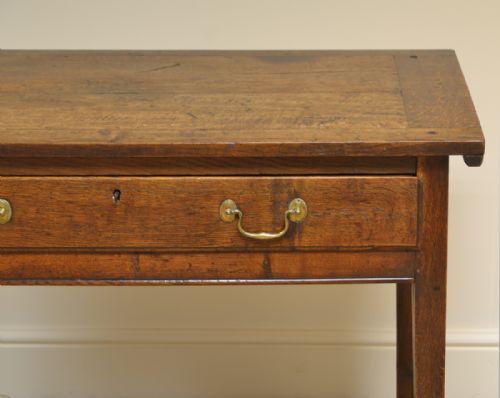 fig 1. Country House Georgian Oak Antique Side table