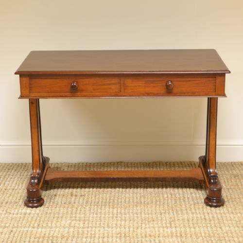 Fine Quality Regency Mahogany Antique Writing Table