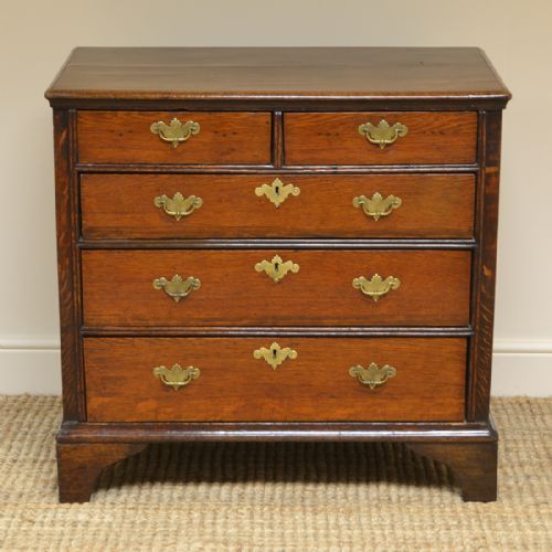Period Oak Georgian Antique Chest of Drawers