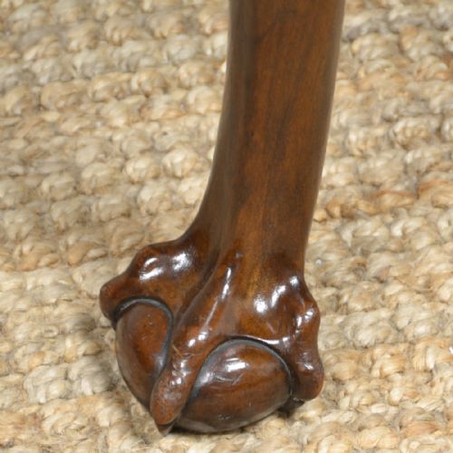 fig 1. Edwardian Walnut Wind Out Extending Antique Dining Table
