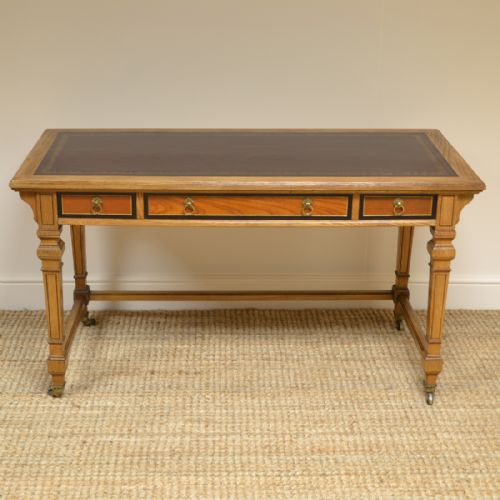 Superb Arts & Crafts Ash Gillows Antique Writing Table