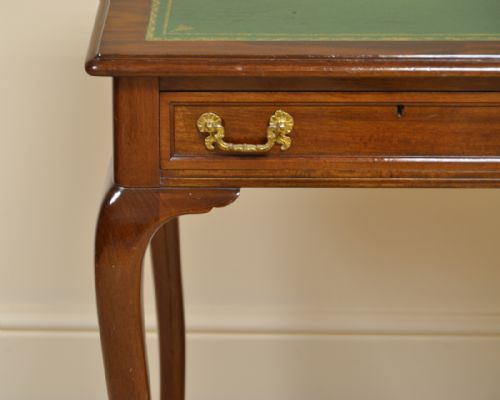 fig 2. Edwardian Mahogany Maple & Co Antique Writing Table