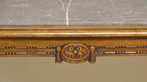 fig 2. Edwardian Walnut Antique Console Table