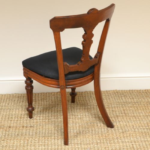 fig 2. Set of 8 Victorian Walnut Reilly Antique Dining Chairs