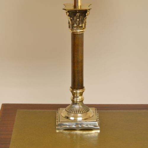 fig 2. Small Vintage Lamp with Shade